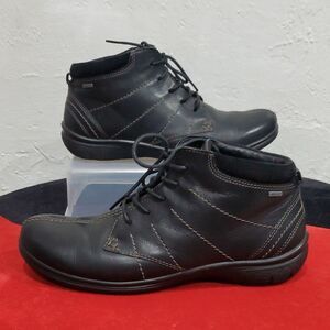 Ecco Goretex Boots In Black Womens Size 9